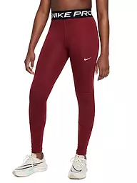 NIKE | Fitnesstight Pro da ragazza | Rosso scuro