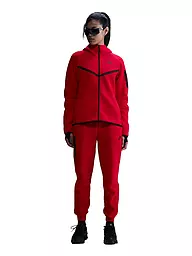 NIKE | Giacca in pile da donna Tech FLC Hoodie | Rosso