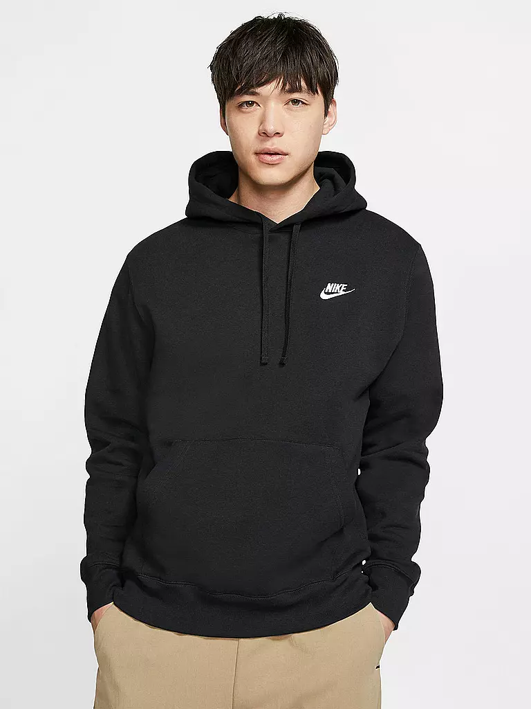 NIKE | Herren Hoddie Sportswear Club Fleece | Nero