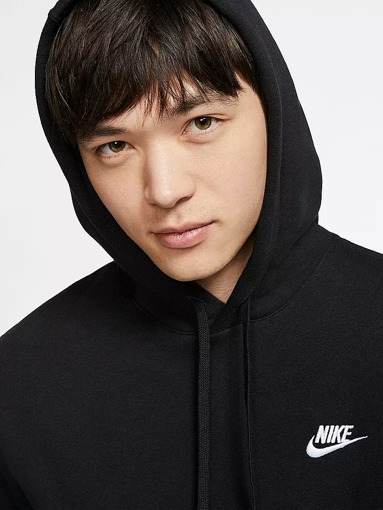 NIKE | Herren Hoddie Sportswear Club Fleece | Nero
