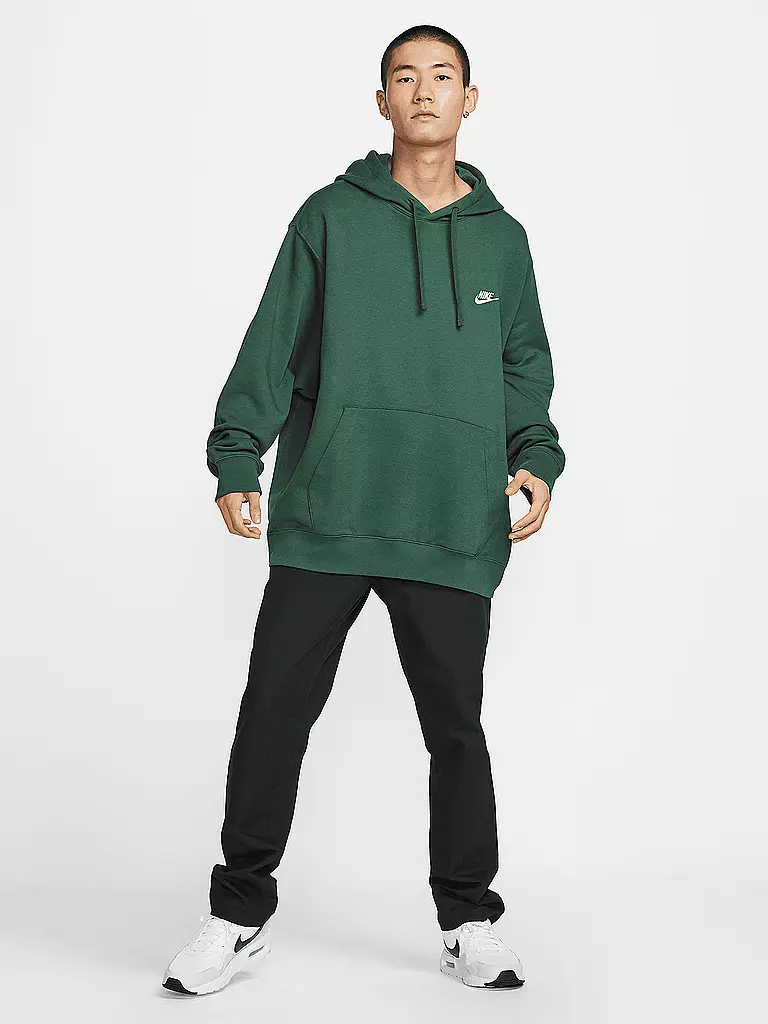 NIKE | Herren Hoodie  Sportswear Club Fleece | Verde scuro