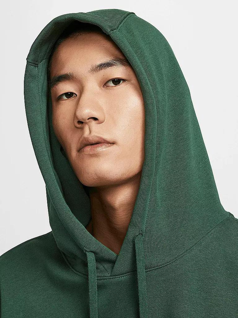 NIKE | Herren Hoodie  Sportswear Club Fleece | Verde scuro