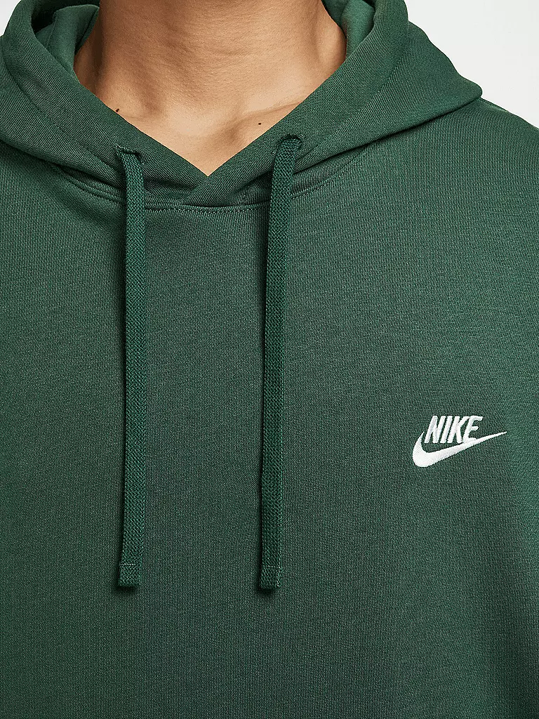 NIKE | Herren Hoodie  Sportswear Club Fleece | Verde scuro