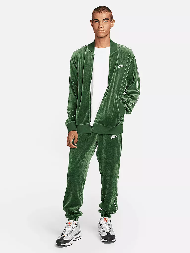 NIKE | Herren Jacke Club | Verde scuro