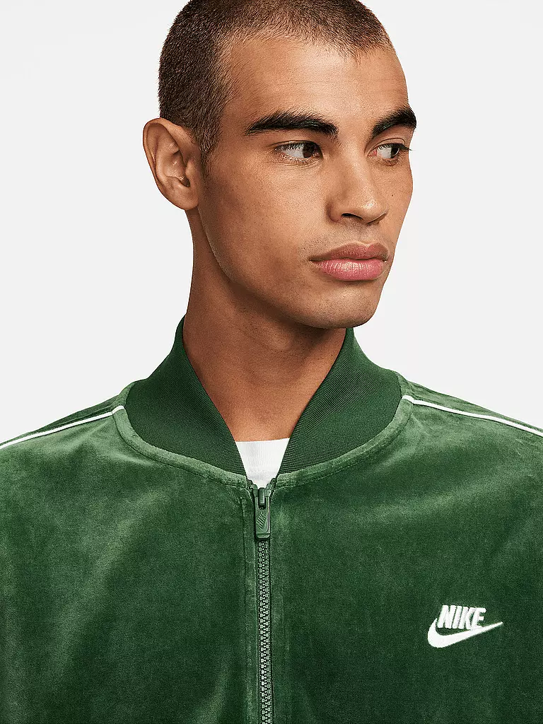 NIKE | Herren Jacke Club | Verde scuro