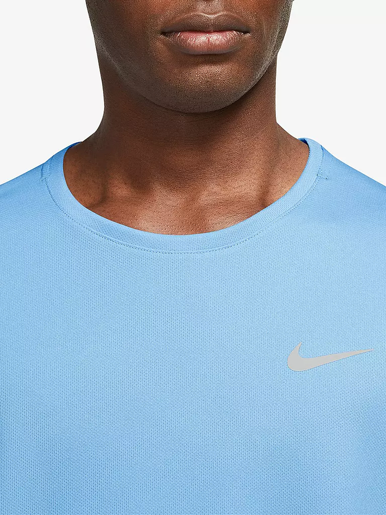 NIKE | Herren Laufshirt Dri-FIT UV Miler | Blu