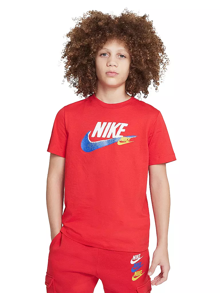 NIKE | Jungen T-Shirt Sportswear Standard Issue | Rosso