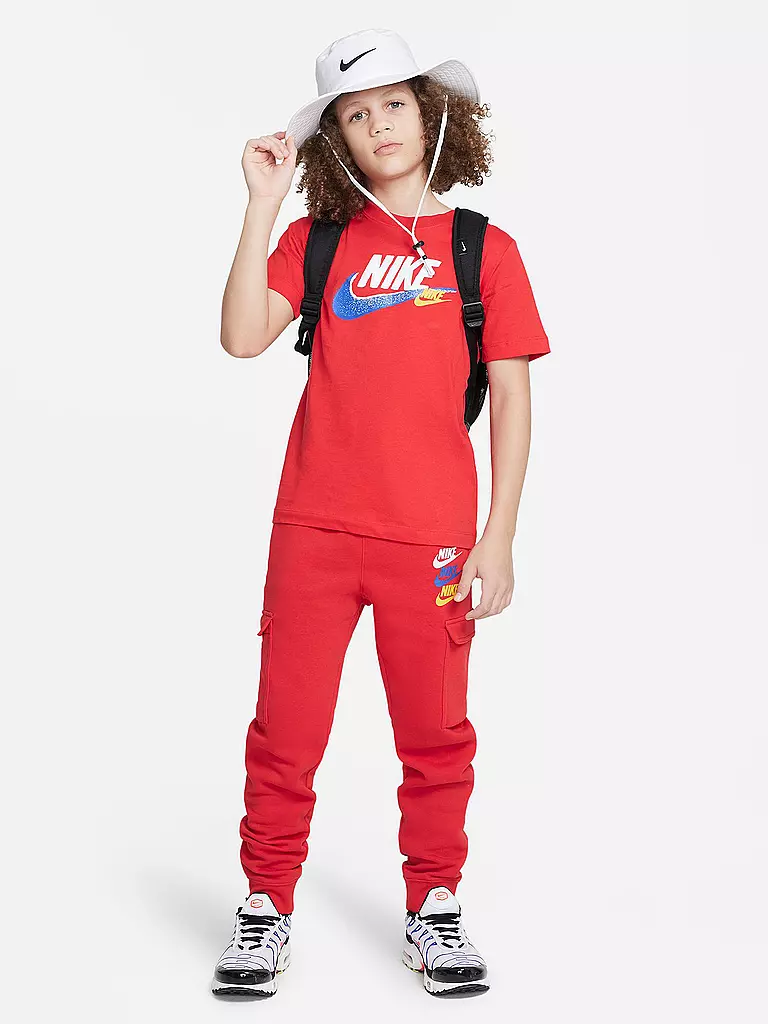 NIKE | Jungen T-Shirt Sportswear Standard Issue | Rosso