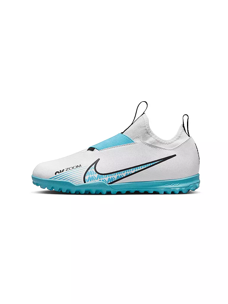 NIKE | Kinder Fußballschuhe Turf Jr. Zoom Mercurial Vapor 15 Academy TF | Bianco