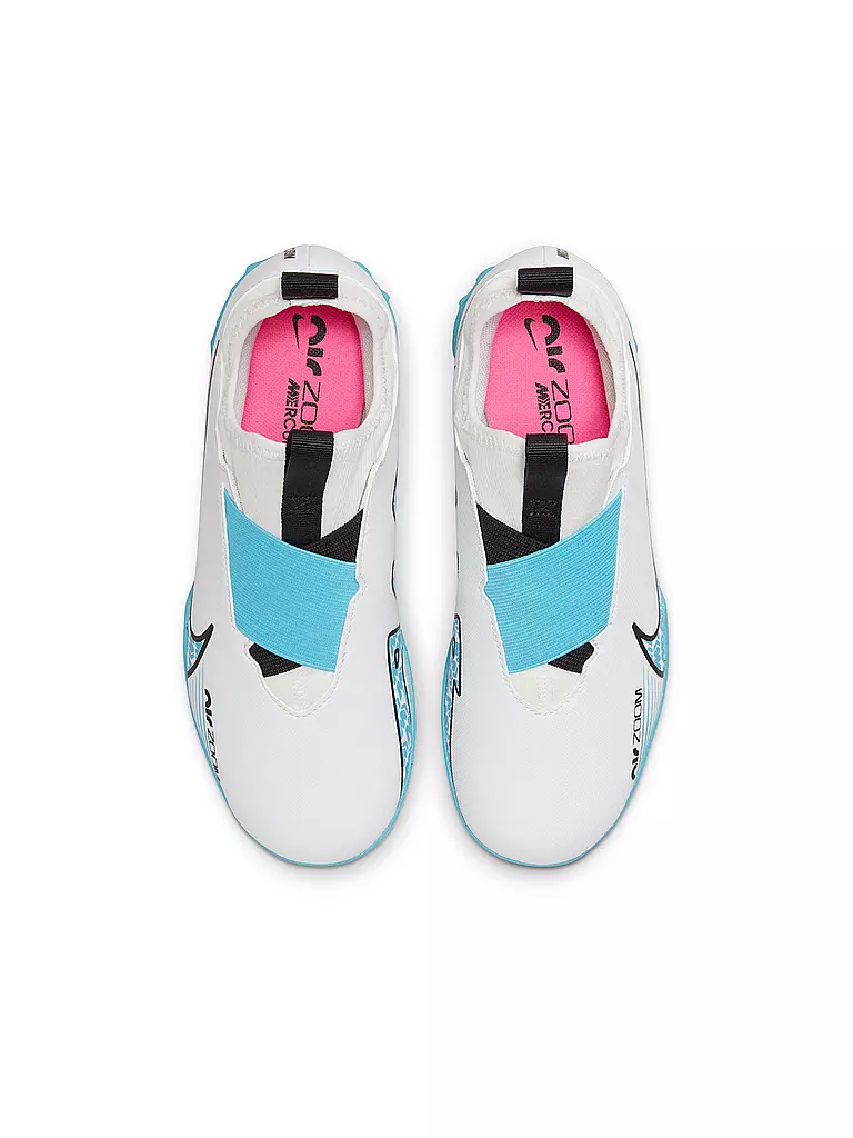NIKE | Kinder Fußballschuhe Turf Jr. Zoom Mercurial Vapor 15 Academy TF | Bianco