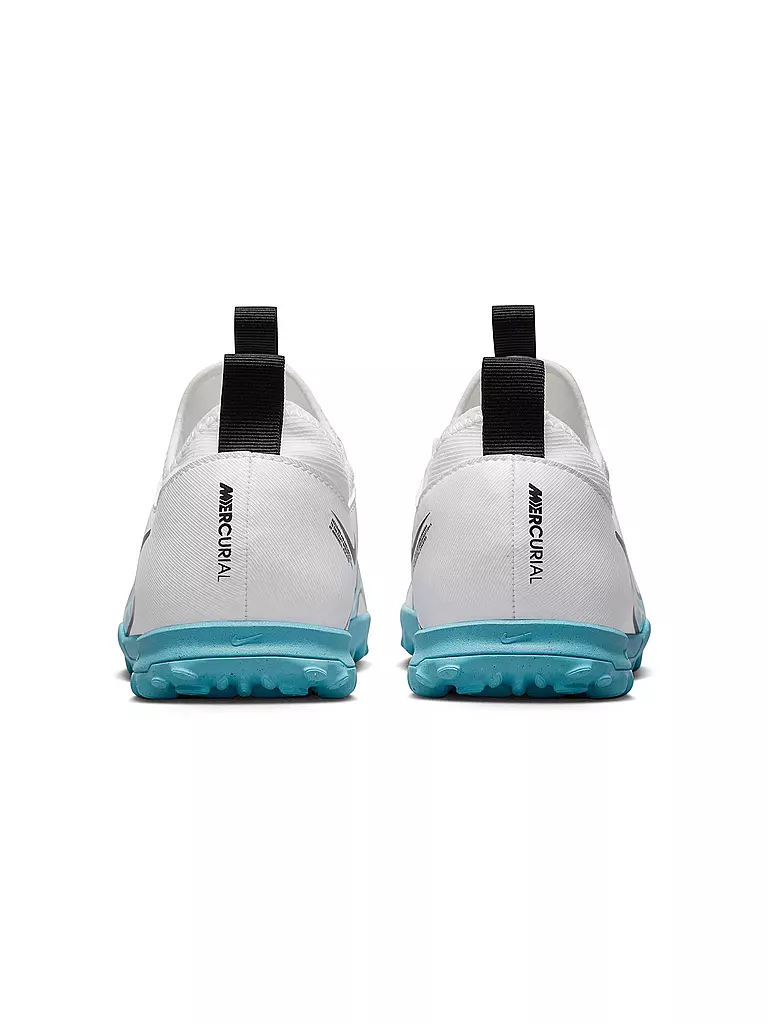NIKE | Kinder Fußballschuhe Turf Jr. Zoom Mercurial Vapor 15 Academy TF | Bianco