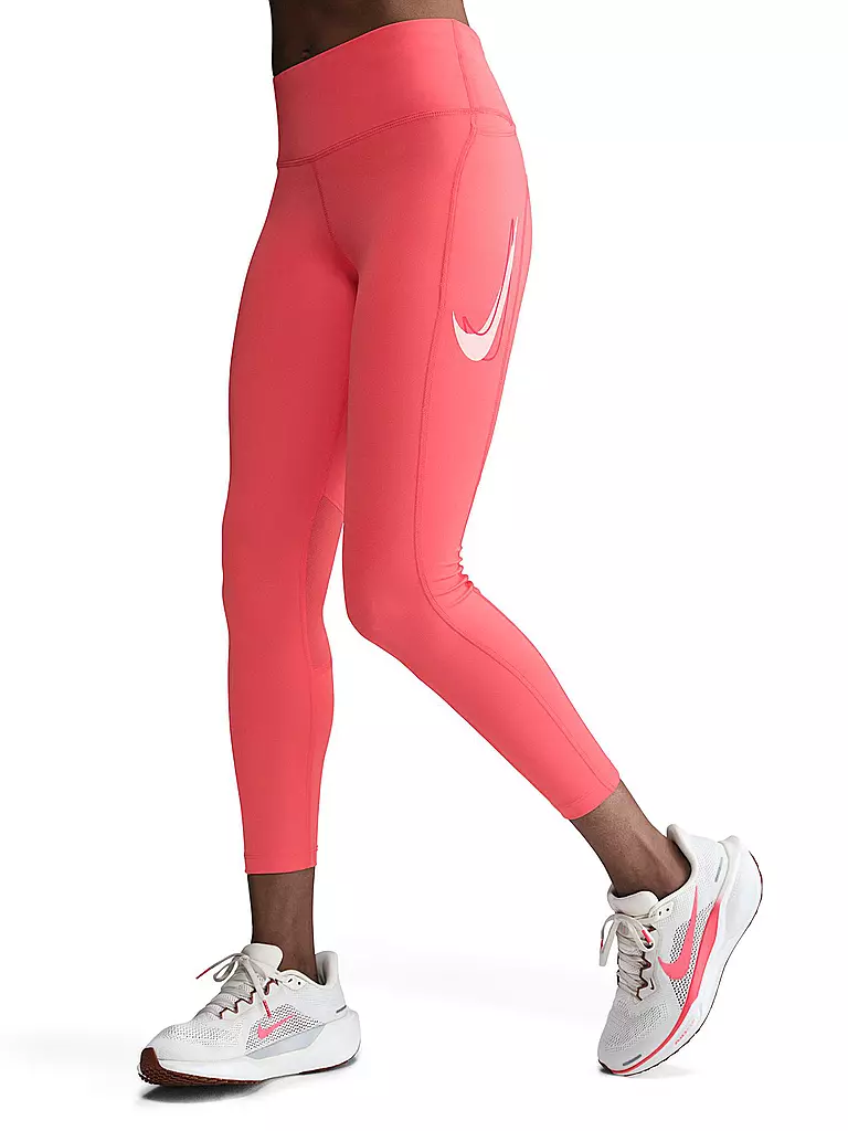 NIKE | Leggings da running da donna Swoosh 7/8 | Corallo