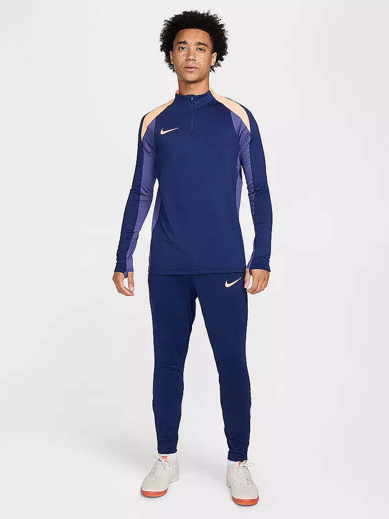 NIKE | Maglia da calcio da uomo Dri-FIT Haaland 1/2 Zip | Blu scuro