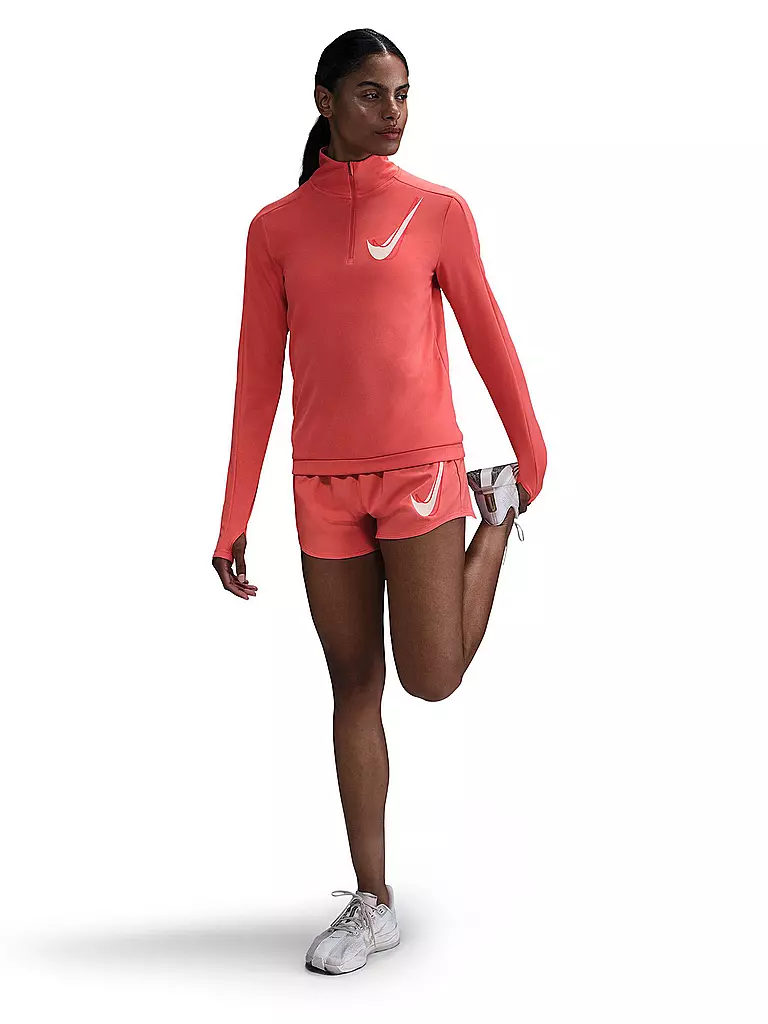 NIKE | Maglia da running da donna Swoosh | Corallo