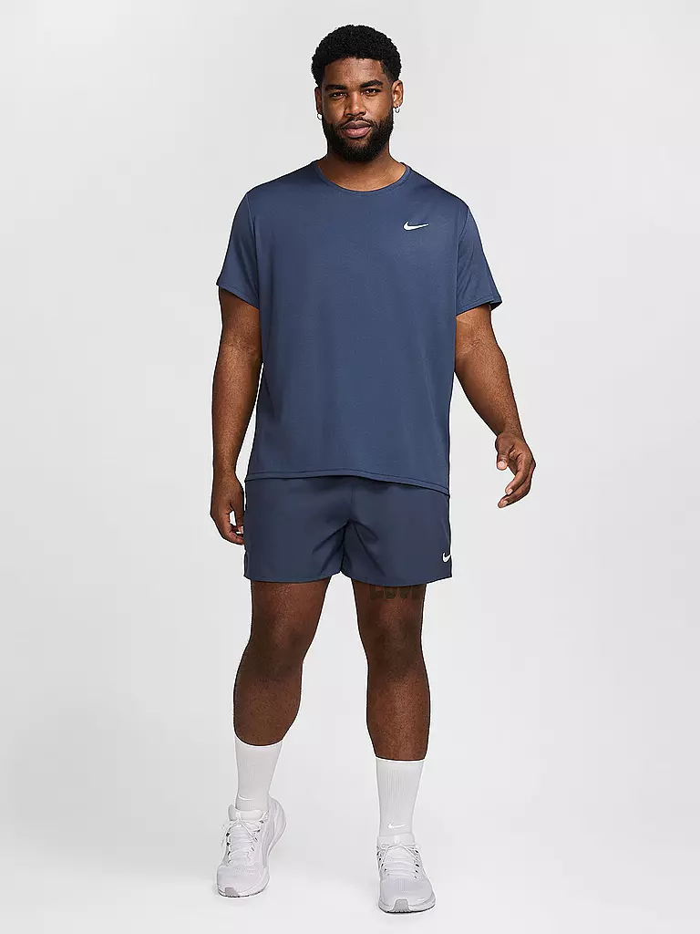 NIKE | Maglietta da running da uomo Dri-FIT UV Miler | Blu scuro