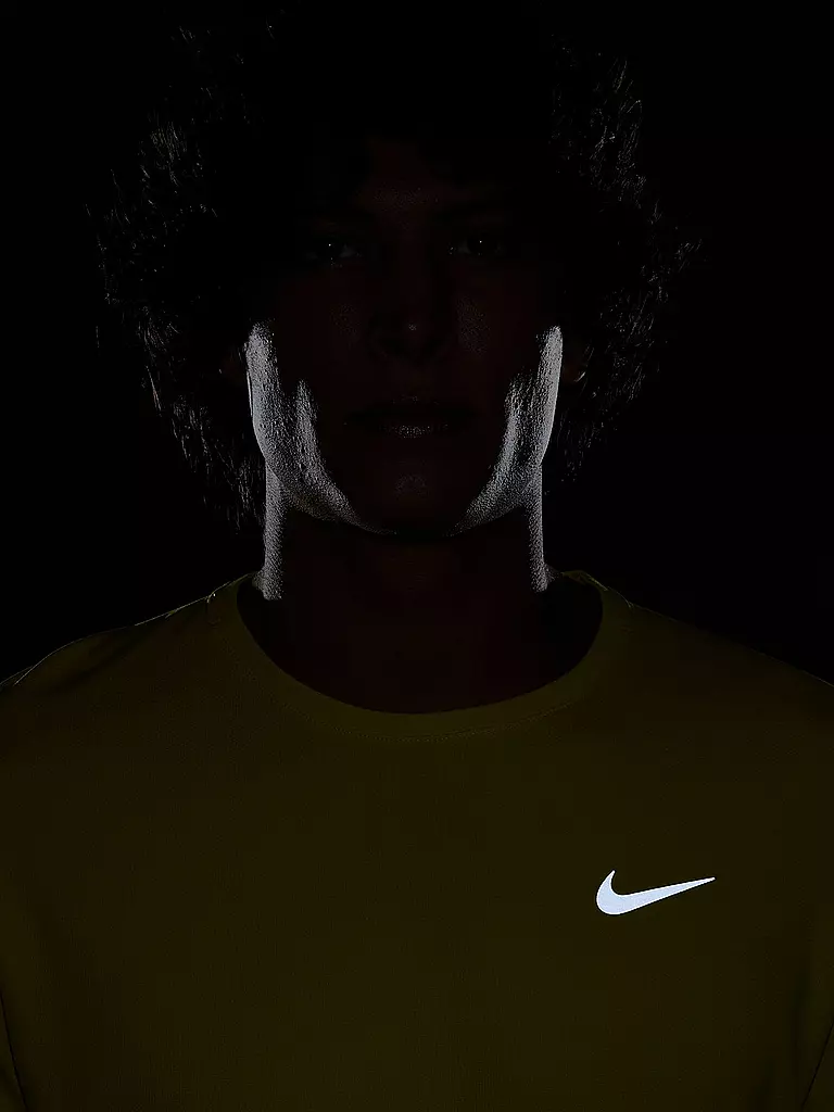NIKE | Maglietta da running da uomo Dri-FIT UV Miler | Giallo