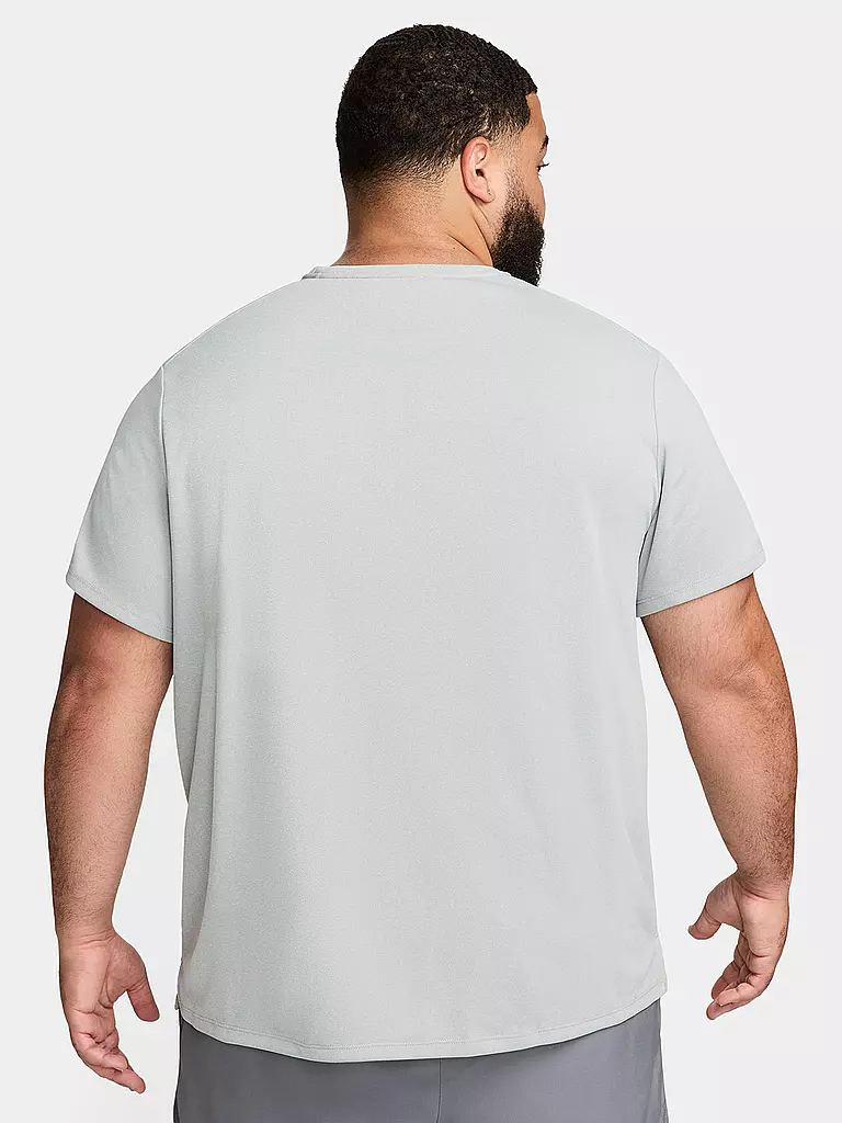 NIKE | Maglietta da running da uomo Dri-FIT UV Miler | Grigio chiaro