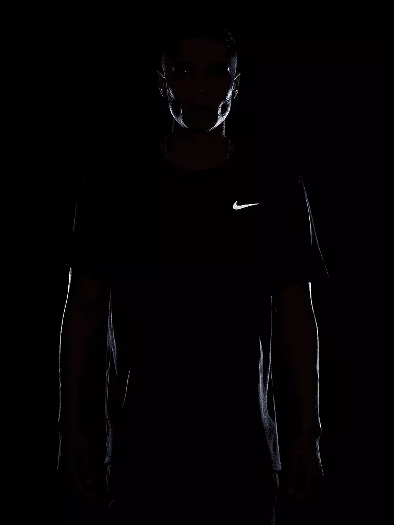 NIKE | Maglietta da running da uomo Dri-FIT UV Miler | Blu scuro