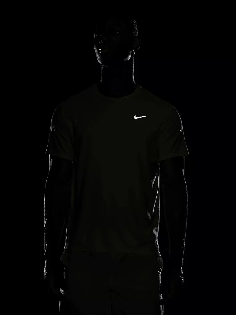 NIKE | Maglietta da running da uomo Dri-FIT UV Miler | Giallo