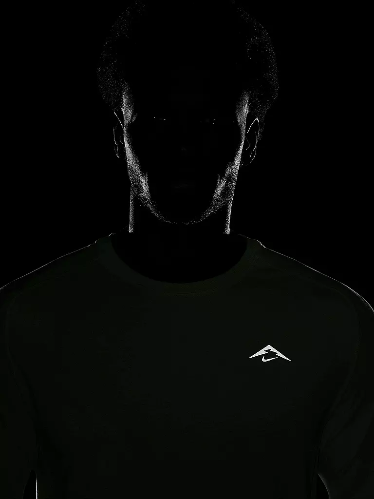 NIKE | Maglietta da running da uomo Solar Chase Trail | Giallo