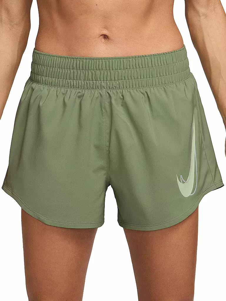 NIKE | Pantaloncini da running da donna One Swoosh | Oliva