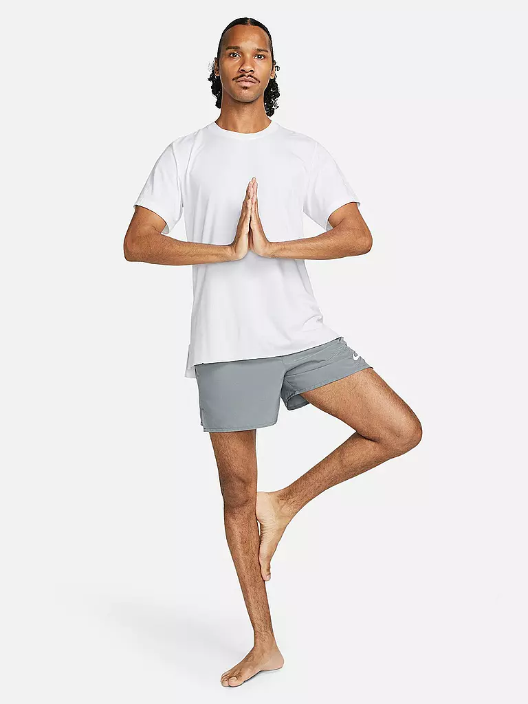 NIKE | Pantaloncini da running da uomo Challenger 5 pollici | Grigio chiaro