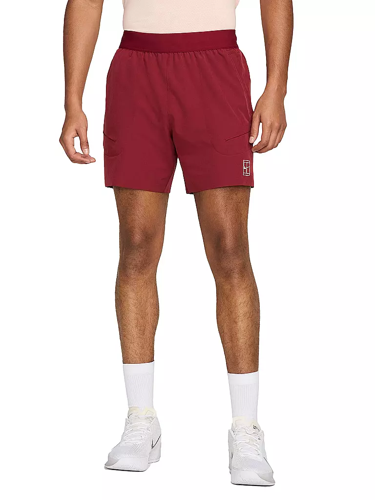 NIKE | Pantaloncini da tennis da uomo Advantage | Rosso scuro