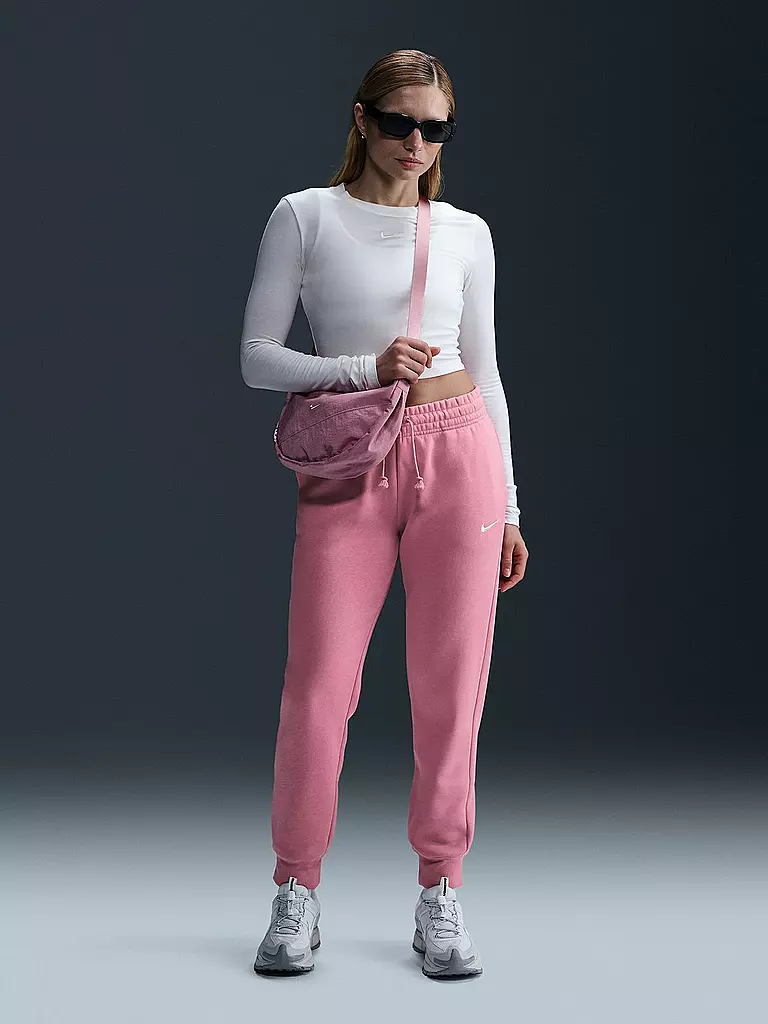 NIKE | Pantaloni da jogging da donna NSW Phnx FLC | Rosa