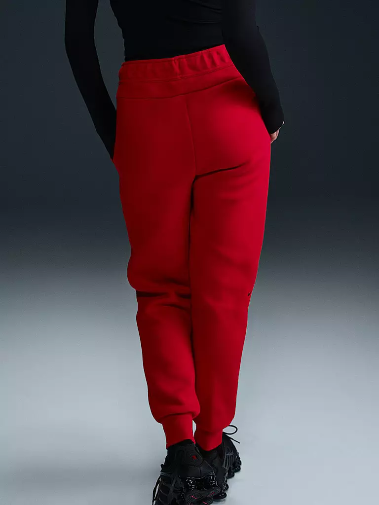 NIKE | Pantaloni da jogging da donna Sportswear Tech Fleece | Rosso
