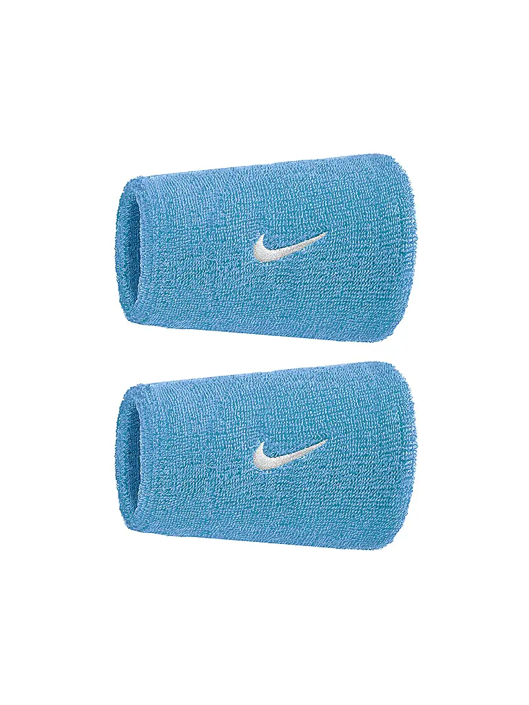 NIKE | Polsino da tennis Swoosh Doublewide | Blu