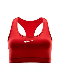 NIKE | Reggiseno sportivo da donna Swoosh a supporto medio | Rosso