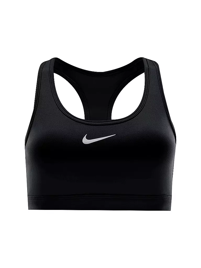 NIKE | Reggiseno sportivo da donna Swoosh a supporto medio | Nero