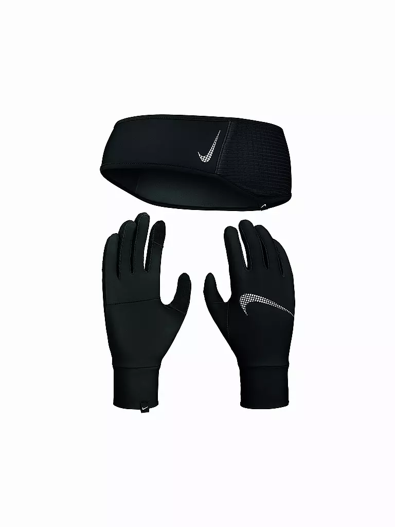 NIKE | Set fascia e guanti da donna | Nero