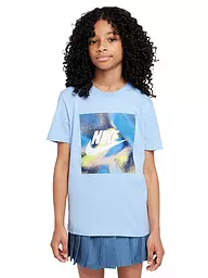 NIKE | T-shirt da bambino NSW Club Express | Blu chiaro