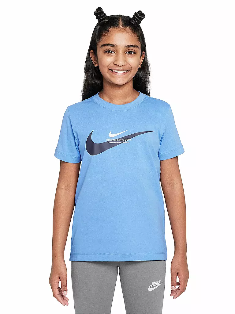 NIKE | T-shirt da bambino Sportswear Graphic | Blu chiaro