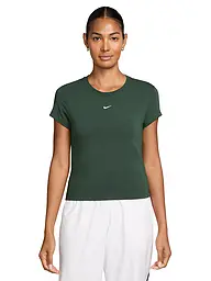 NIKE | T-shirt da donna Sportswear Chill Knit | Verde scuro