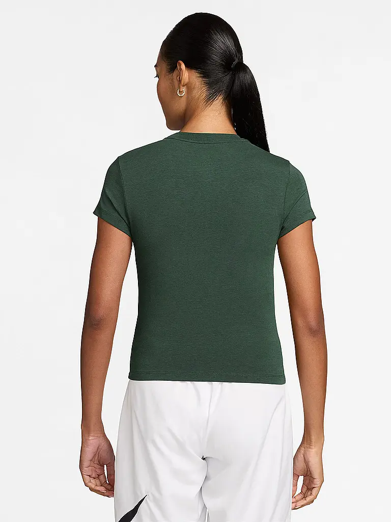 NIKE | T-shirt da donna Sportswear Chill Knit | Verde scuro