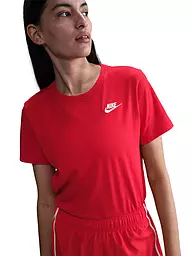 NIKE | T-shirt da donna Sportswear Club Essentials | Rosso