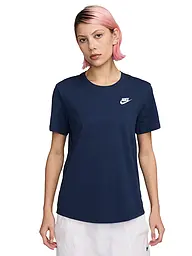 NIKE | T-shirt da donna Sportswear Club Essentials | Blu scuro