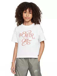 NIKE | T-shirt da ragazza NSW Power | Bianco