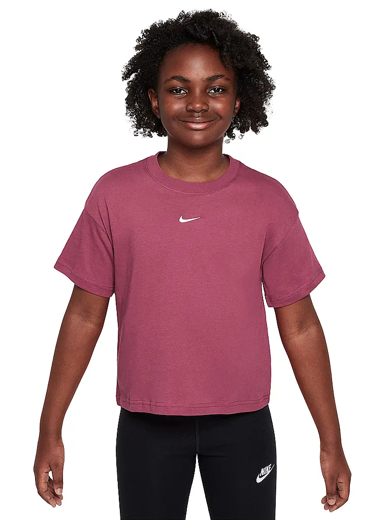 NIKE | T-shirt da ragazza Sportswear Essential | Bacca