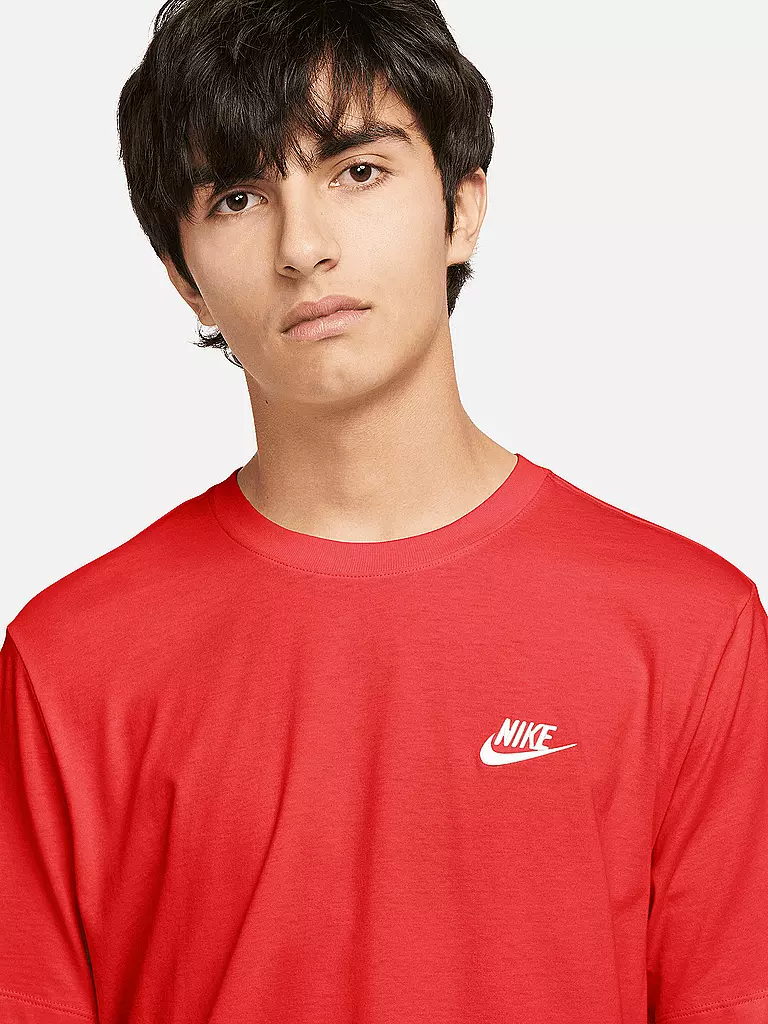 NIKE | T-shirt da uomo Nike Sportswear Club | Rosso