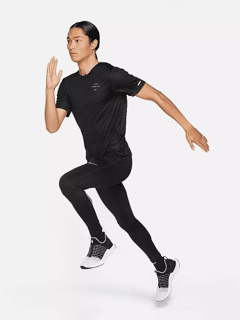 NIKE | Tight da running da uomo Dri-FIT Challenger | Nero