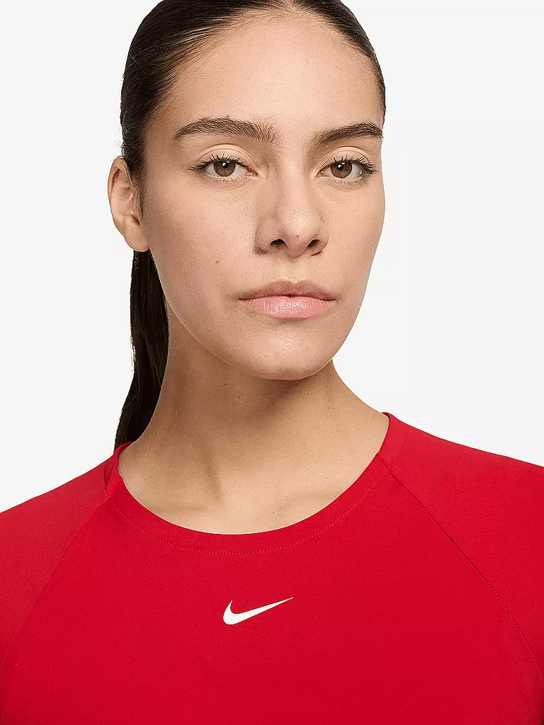 NIKE | Top corto da allenamento da donna Nike Pro 365 | Rosso