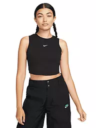 NIKE | Top da donna Sportswear Chill Knit Crop | Nero