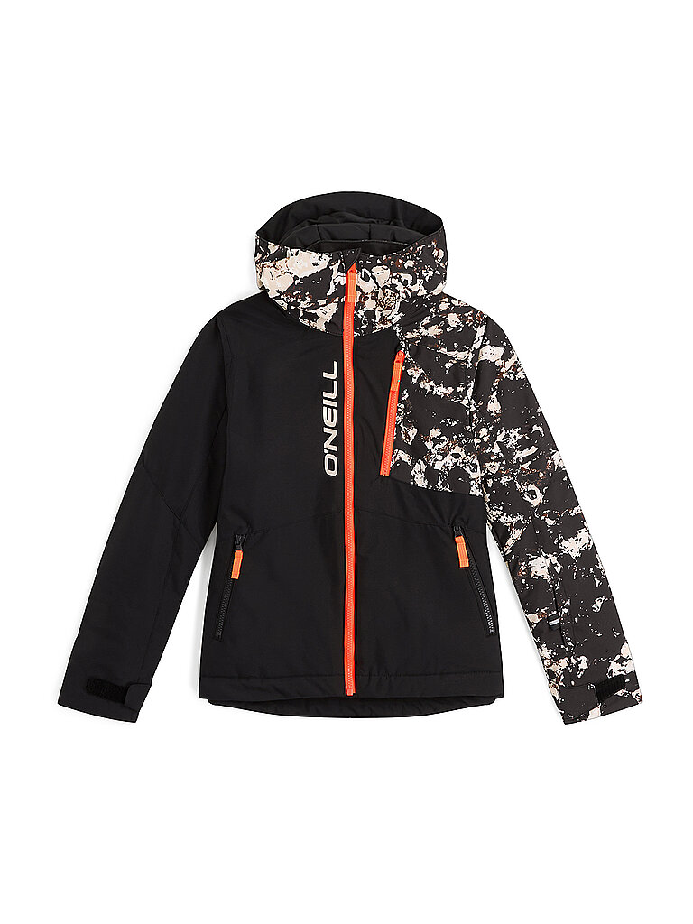 Giacca da snowboard da ragazzo FWC Cruz Block Hoodie nero 164