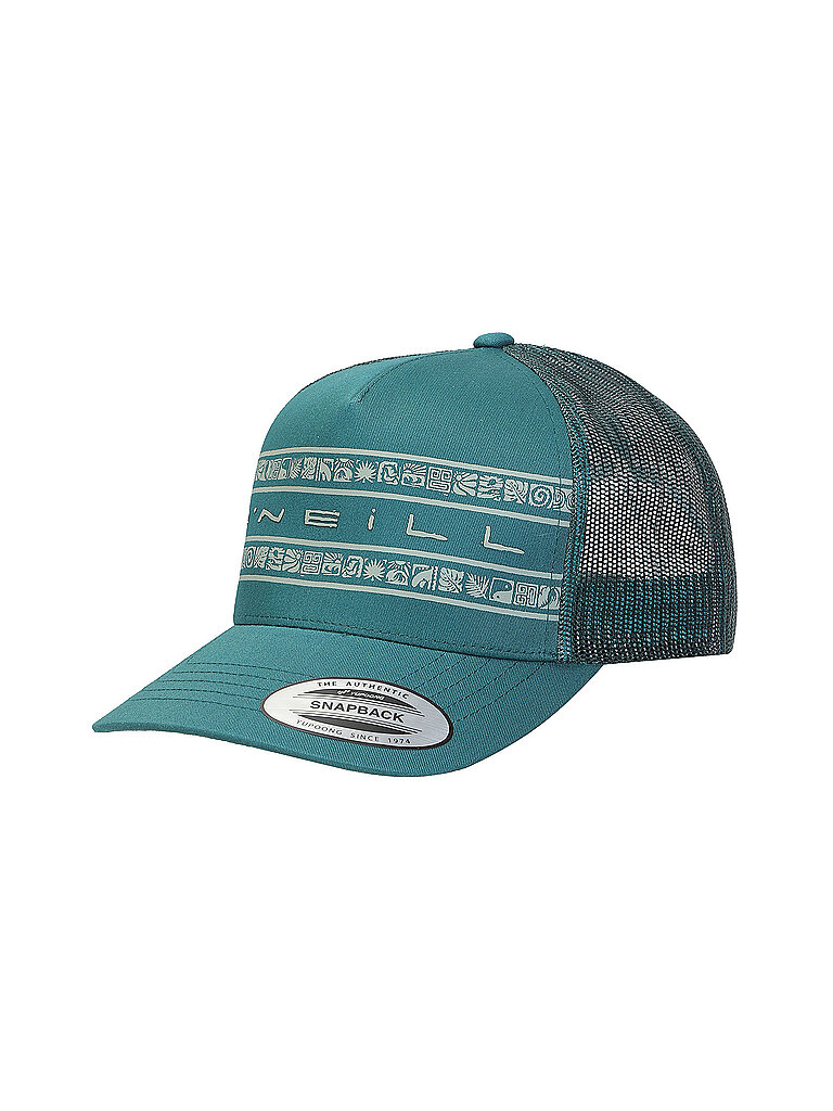Cappellino da uomo Flower Trucker verde scuro