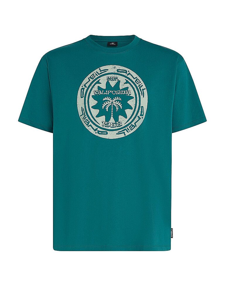 Beachshirt da uomo Musthave Graphic verde scuro L