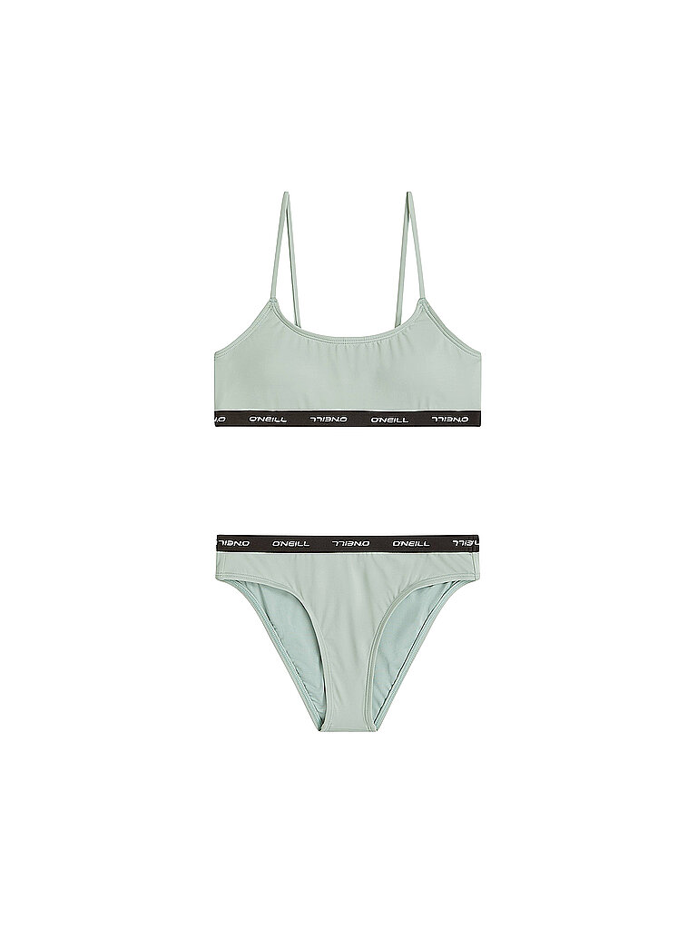 Bikini Sportivo da Ragazza verde chiaro 128