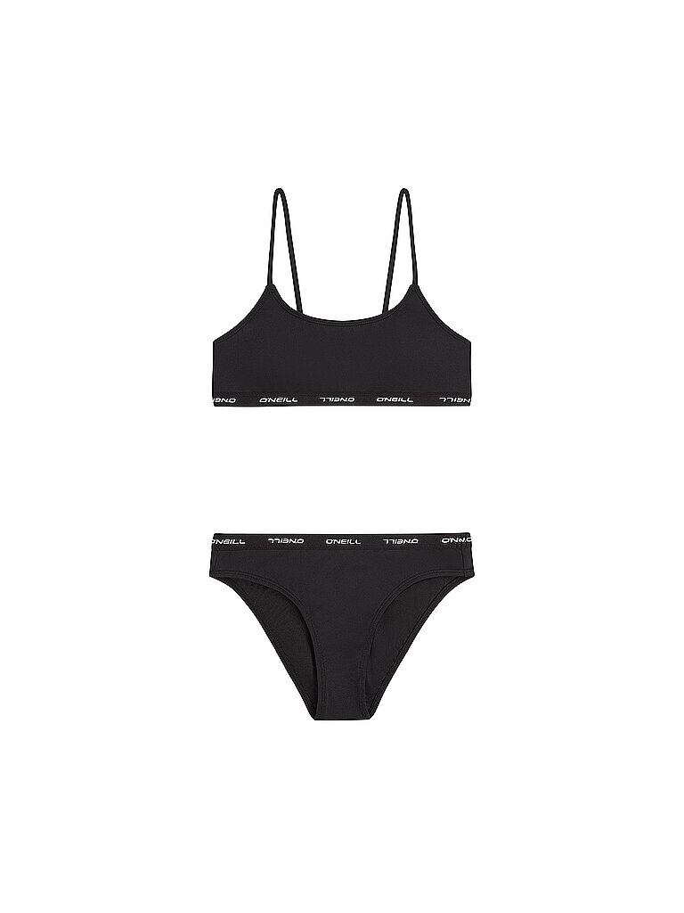 Bikini Sportivo da Ragazza nero 140